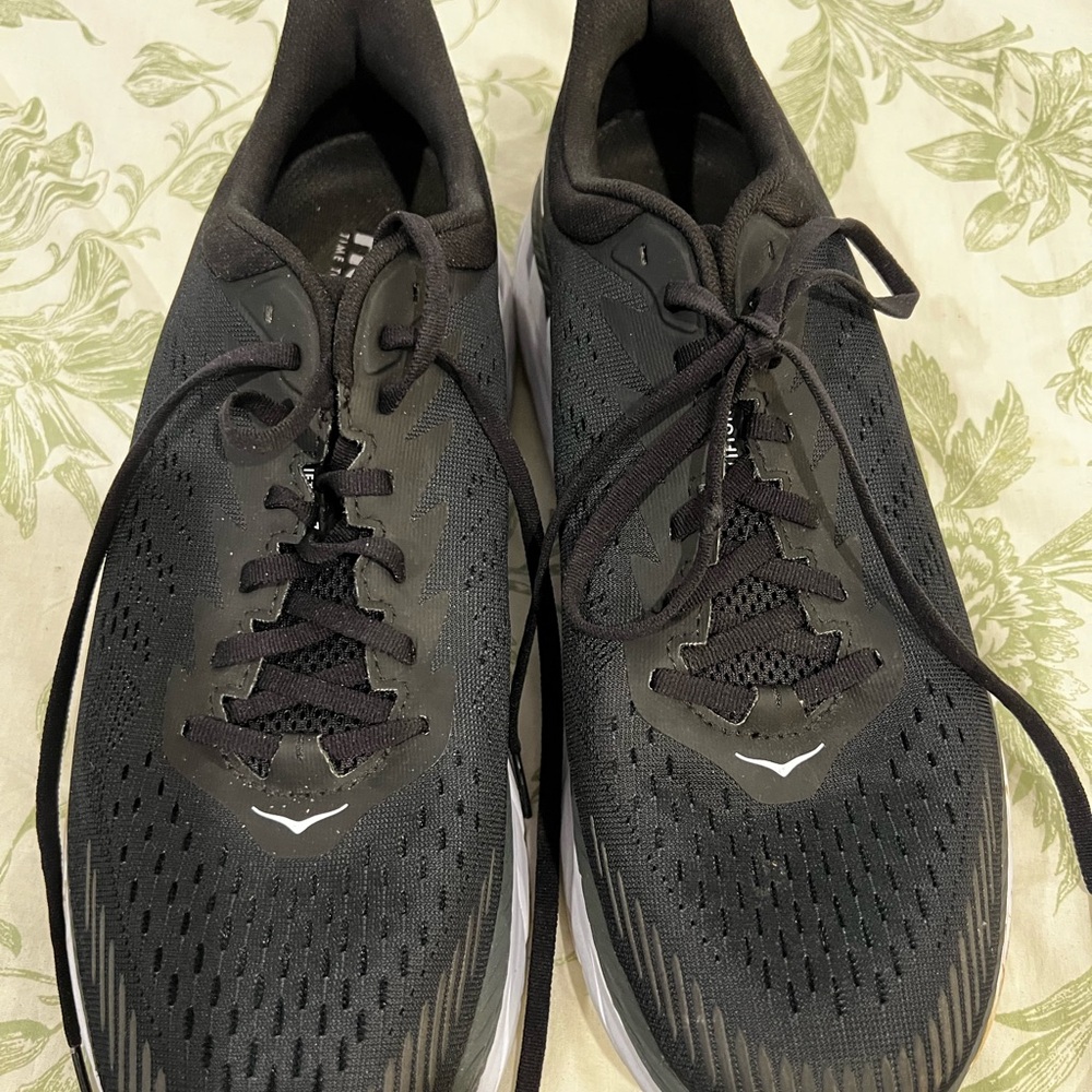 Hoka One One Men's Black Athletic Shoes